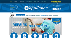 Desktop Screenshot of albionappliances.com.au